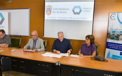 Firmamos convenio junto a la Universidad de Burgos y Autismo Burgos para desarrollar trabajos científicos