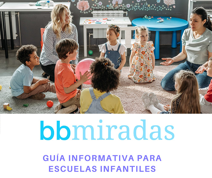 Tríptico escuelas infantiles Programa bbMiradas