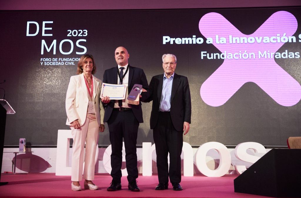 La Asociación Española de Fundaciones premia a Fundación Miradas