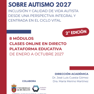 Matrícula Completa Diplomado Internacional sobre Autismo 2027