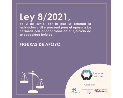 Figuras de apoyo Ley 8/2021
