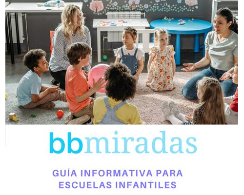 Tríptico escuelas infantiles Programa bbMiradas