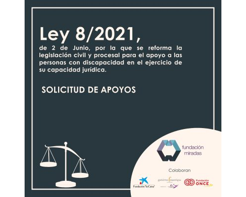 Solicitud de apoyos de la Ley 8/2021
